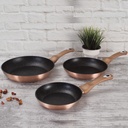 3-DELNI SET PONEV  ROSE GOLD