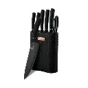 7-DELNI SET NOŽEV S STOJALOM BLACK ROSE