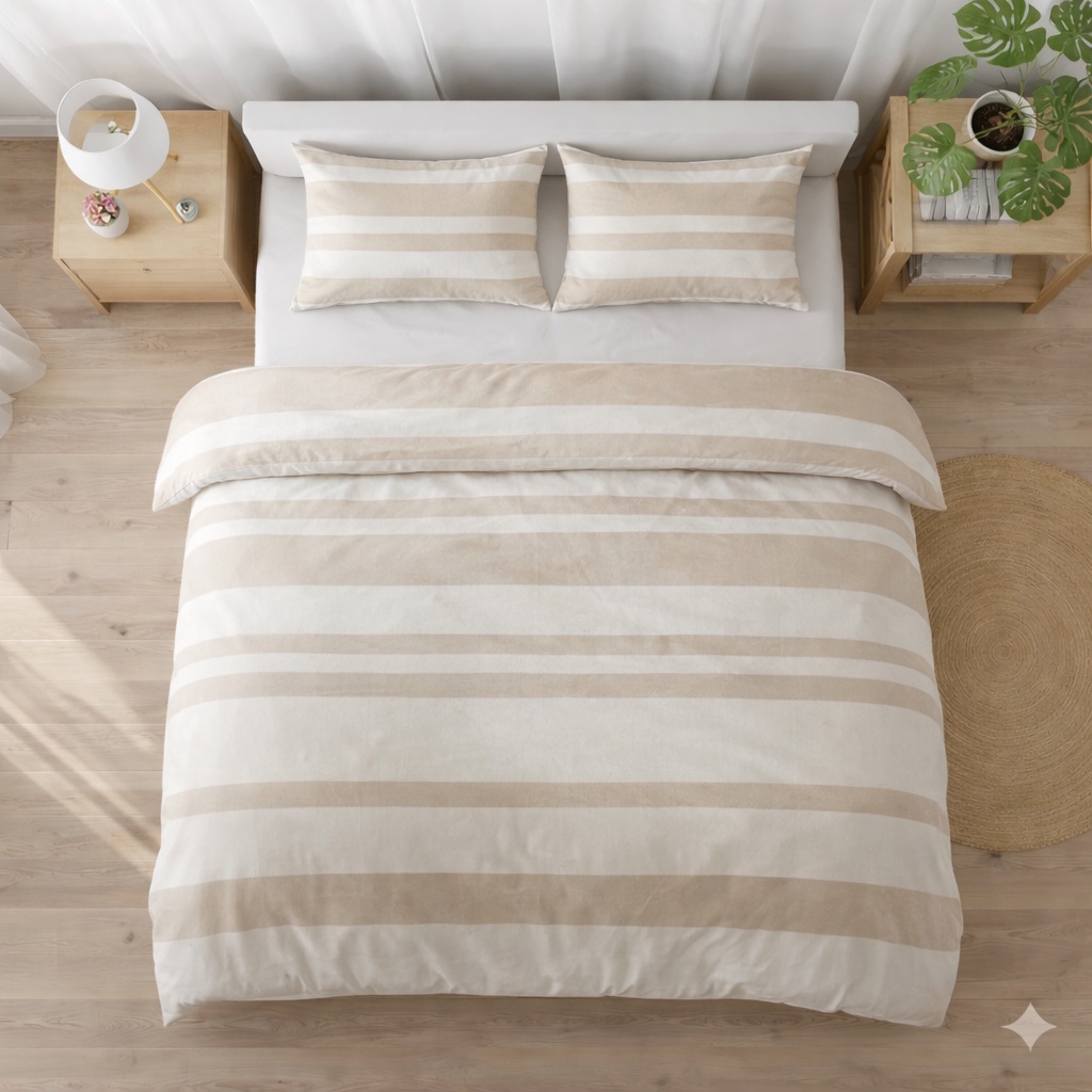 POSTELJNINA PURE BEIGE