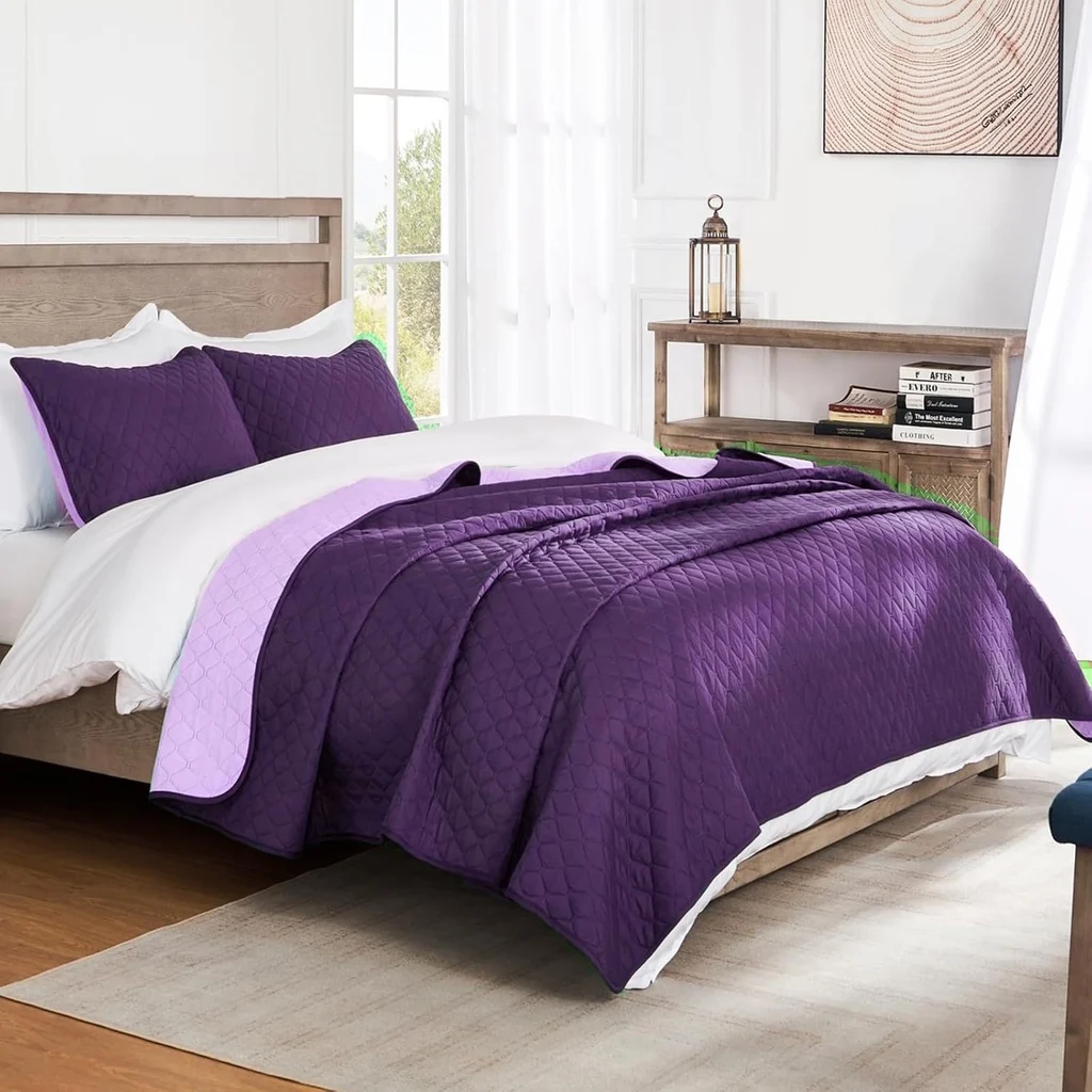 POSTELJNO PREGRINJALO BICOROLE LILAC/LAVANDER 