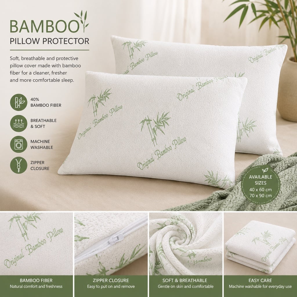 PREVLEKA ZA VZGLAVNIK XPOSE BAMBOO