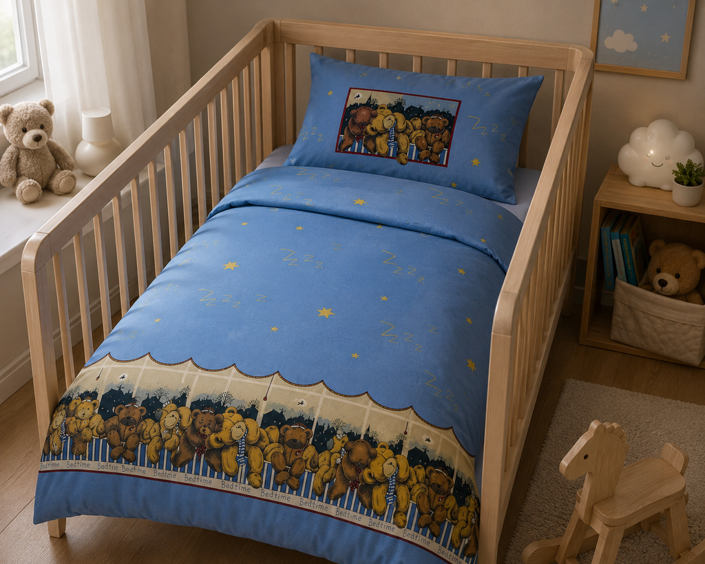 POSTELJNINA BLUE BEAR