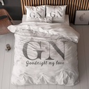 POSTELJNINA GOODNIGHT SILVER