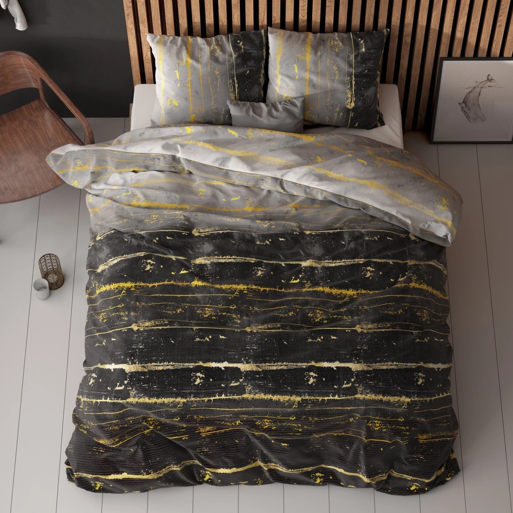 POSTELJNINA SCRATCHY ANTHRACITE
