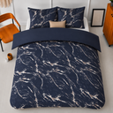 POSTELJNINA DECO MARBLE BLUE
