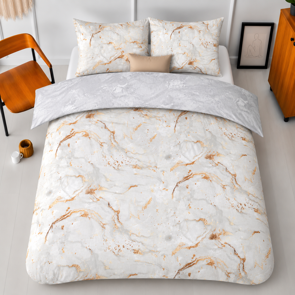 POSTELJNINA KINTSUGI MARBLE