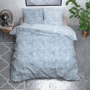 POSTELJNINA IZ FLANELE WASHED COTTON BLUE