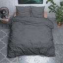 POSTELJNINA IZ FLANELE JASON ANTHRACITE