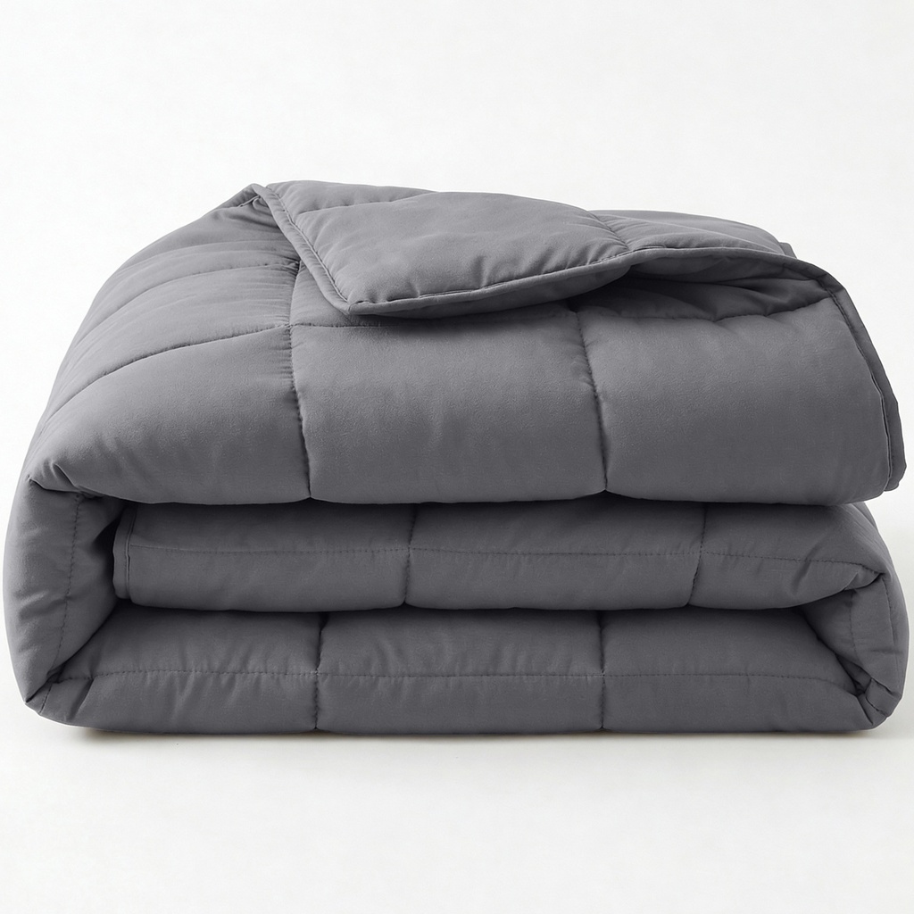 LAZYBED ALL IN ONE PERCALE ANTHRACITE