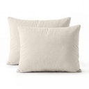 SET 2 PREVLEK ZA VZGLAVNIK PERCALE BEIGE