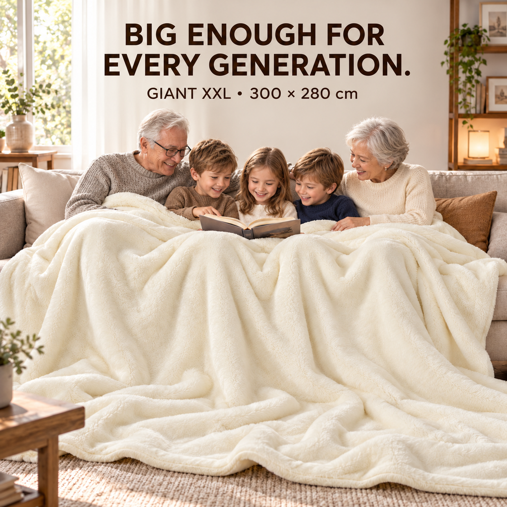 ODEJA XXL FAMILY CREAM
