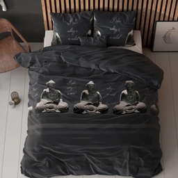 POSTELJNINA ELEGANCE BUDDHA ANTHRACITE 