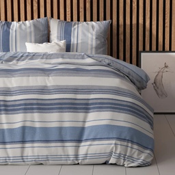 POSTELJNINA STRIPY BLUE 