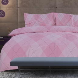 POSTELJNINA RHOMBUS PINK