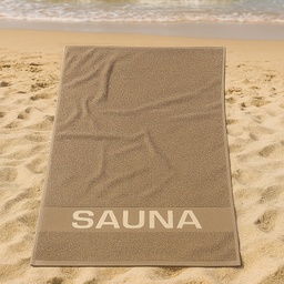[SAUNA-BROWN] BRISAČA ZA NA PLAŽO SAUNA BROWN