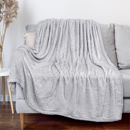 ODEJA  POPCORN WAFFLE GREY