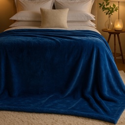 ODEJA RABBIT FUR BLUE