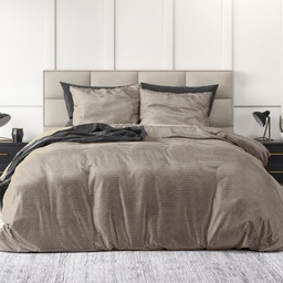 POSTELJNINA VELVET  FASHION TAUPE