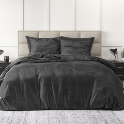 POSTELJNINA VELVET  FASHION BLACK
