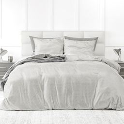 POSTELJNINA VELVET  FASHION WHITE