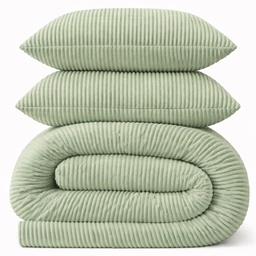 LAZYBED ALL IN ONE RIB TEDDY GREEN