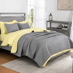 POSTELJNO PREGRINJALO BICOROLE YELLOW/SILVER 