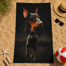[ZEL-10] BRISAČA ZA NA PLAŽO DOBERMAN 