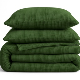 LAZYBED ALL IN ONE MOUSSELINE OLIVE GREEN