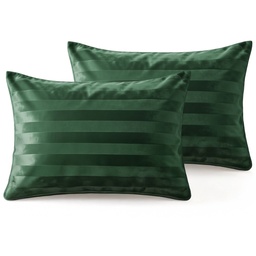 [8720578182503] SET 2 PREVLEK ZA VZGLAVNIK HOTEL VELVET DARK GREEN