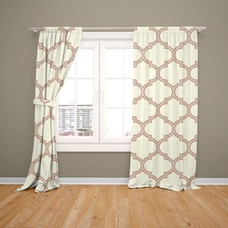 [P-20762692] KOMPLET 2 ZAVES MOROCCAN BEIGE